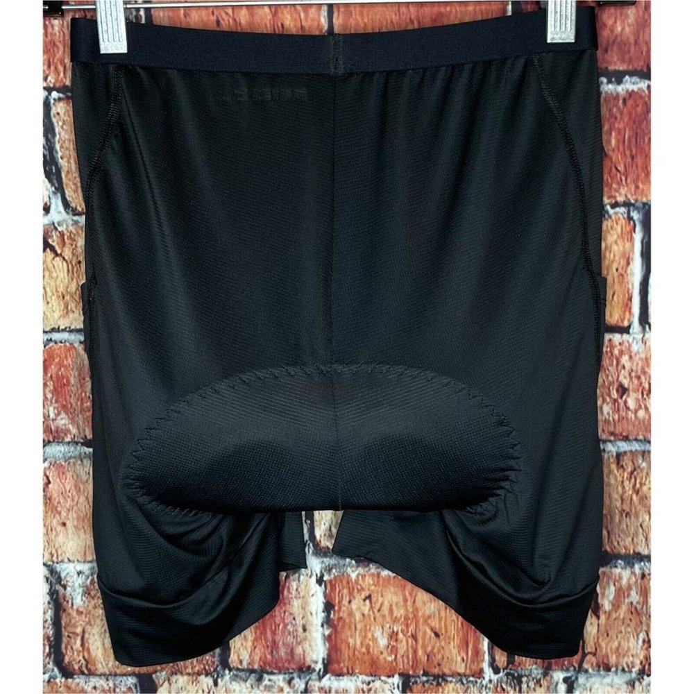 REI Co-op Black Padded Cycling Biking Ride Shorts Men’s Small Polyester Spandex - Picture 2 of 5